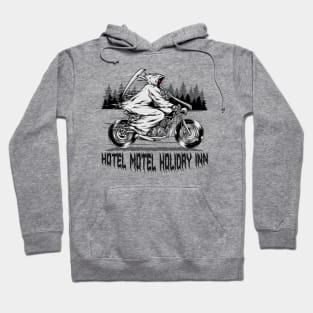 Hotel Motel Holiday Inn. Grim Reaper Comes Hoodie